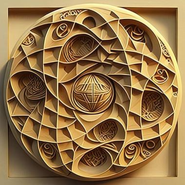 3D model golden ratio (STL)